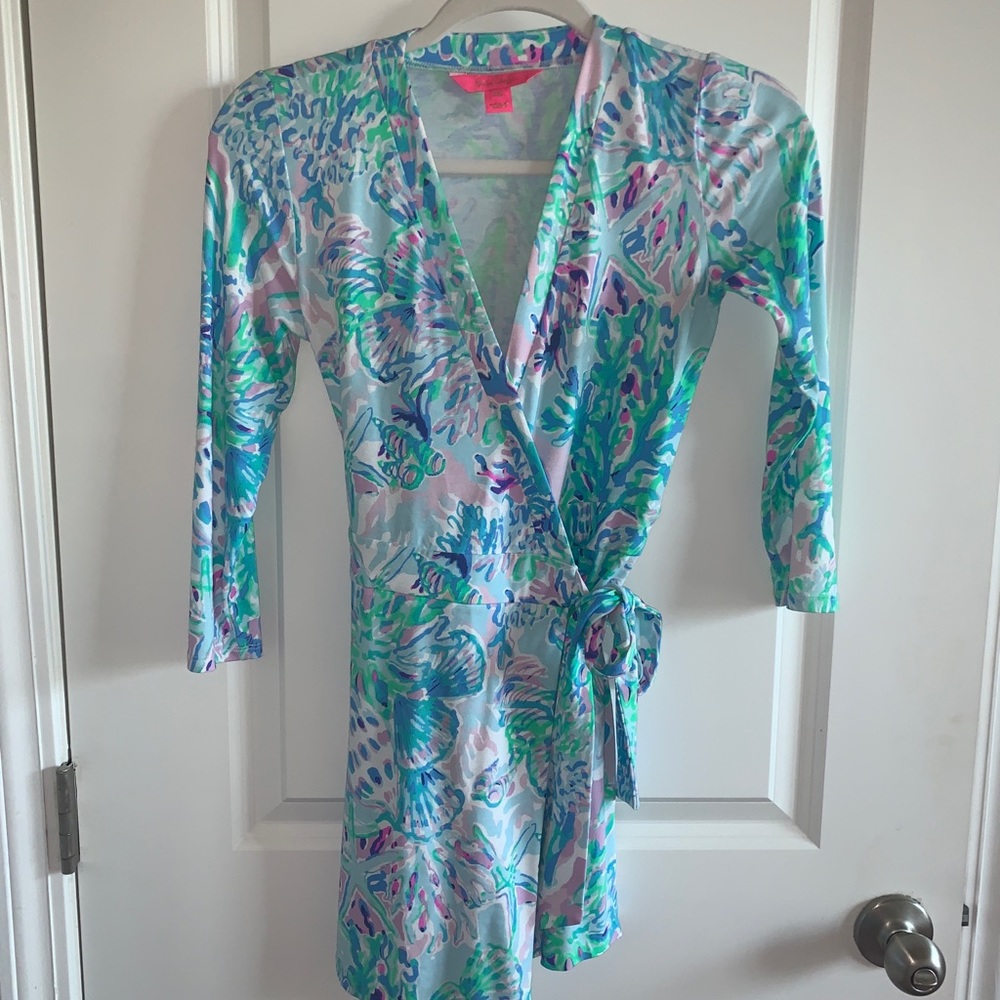 Lilly Pulitzer Multicolor Wrap Jumpsuit